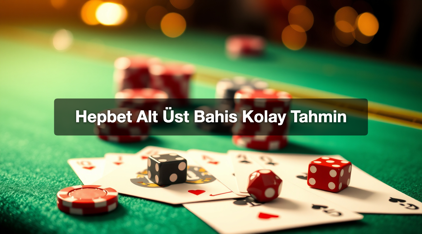 Hepbet Alt Üst Bahis Kolay Tahmin